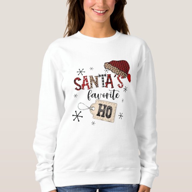 Sudadera El Ho favorito de Santa (Anverso)