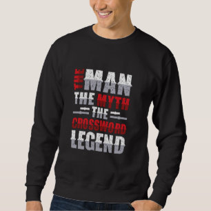 Sudadera El hombre el mito de la cruz de la leyenda