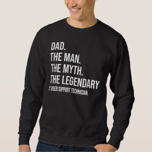 Sudadera El Hombre El Mito El Legendario Tecnológico De Apo