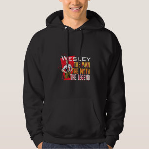 Sudadera El hombre el mito la leyenda Wesley
