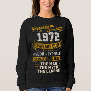 Sudadera El hombre la leyenda del mito 1972 50 cumpleaños 5