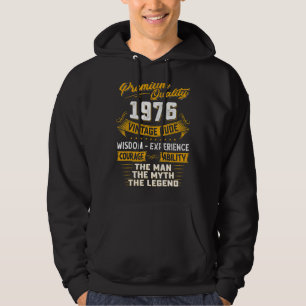 Sudadera El hombre la leyenda del mito 1976 46º cumpleaños