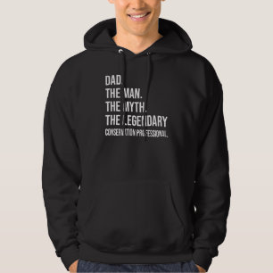 Sudadera El hombre que el mito que profesa la legendaria co
