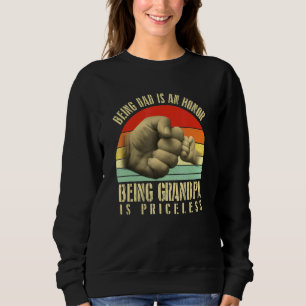 Sudadera El Hombres Como Papá Es Un Honor Ser Abuelo Es Un