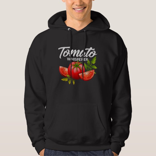 Sudadera El huerto de huertos de tomate Whisperer (Anverso)