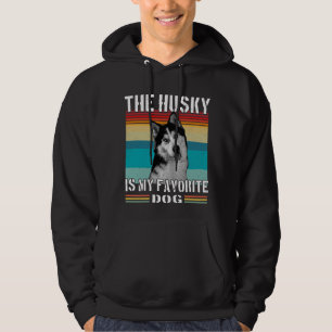 Sudadera El Husky Es Mi Perro Favorito, Husky Siberiano