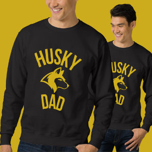 Sudadera El Husky Siberiano Mejor Papá Perro
