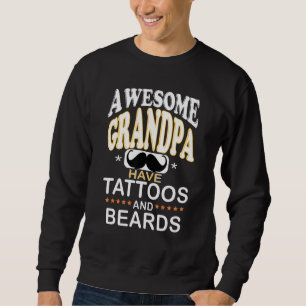 Sudadera El Increíble Abuelo Tiene Tatuajes Y Mamas