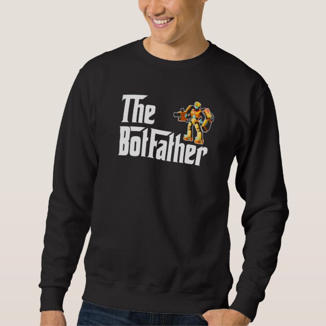 Sudadera El Ingeniero De Robótica Botfather Robots (Anverso)