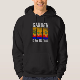 Sudadera El jardín es mi mejor jardinera de bud