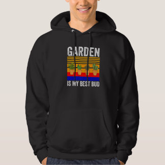 Sudadera El jardín es mi mejor jardinera de bud