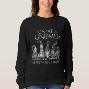 Sudadera El Juego De Los Navidades Gnomes Se Está Volviendo