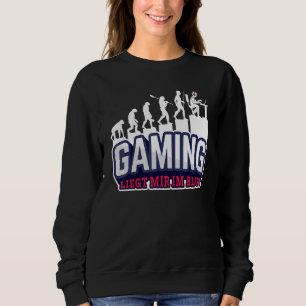 Sudadera ¡El Juego Está En La Sangre! Gamer Evol