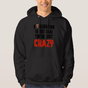 Sudadera El juego no es real, solo eres una locura.
