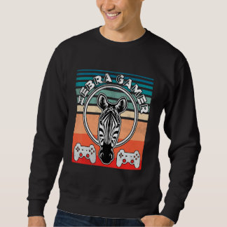 Sudadera El jugador cebra no puede oírte Estoy jugando juga