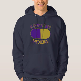 Sudadera El K-Pop es la casa de mis hombres de medicina
