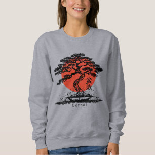 Sudadera El kanji japonés Bonsai personalizado