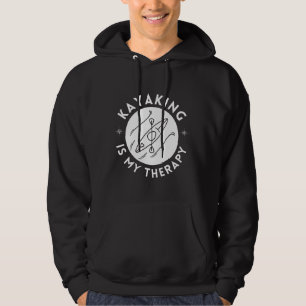 Sudadera El Kayak Es Mi Terapia Hoodie