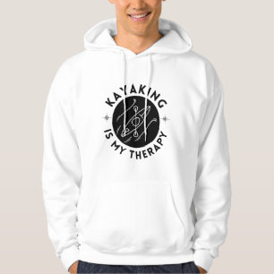 Sudadera El Kayak Es Mi Terapia Hoodie