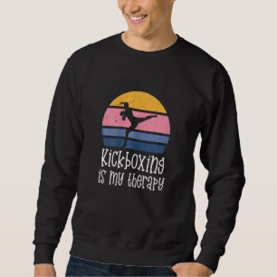 Sudadera El Kickboxing es mi boxeo terapéutico