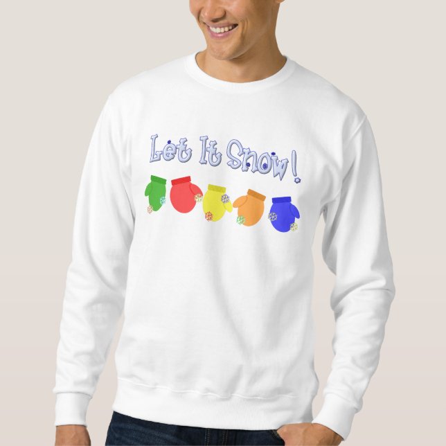 Sudadera El KRW lo dejó nevar - los niños (Anverso)