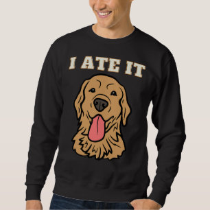 Sudadera El Laboratorio De Perro Negro Me Comí Con Mamá Per