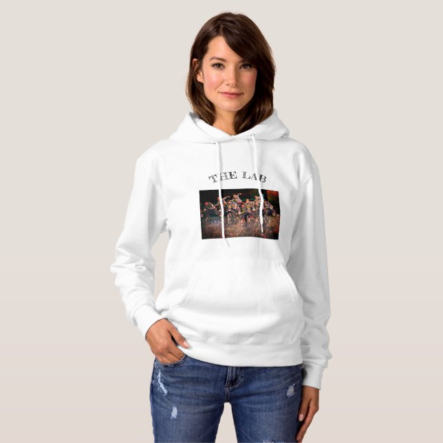 Sudadera El laboratorio, mundo de la danza 2018 (Anverso completo)