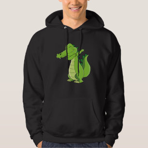 Sudadera El lagarto bailarino Funny Dabbing Alligator