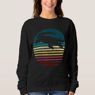 Sudadera El lagarto de la familia retro del lagarto