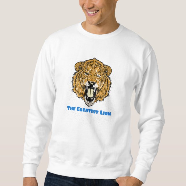 Sudadera El León Más Grande (Anverso)