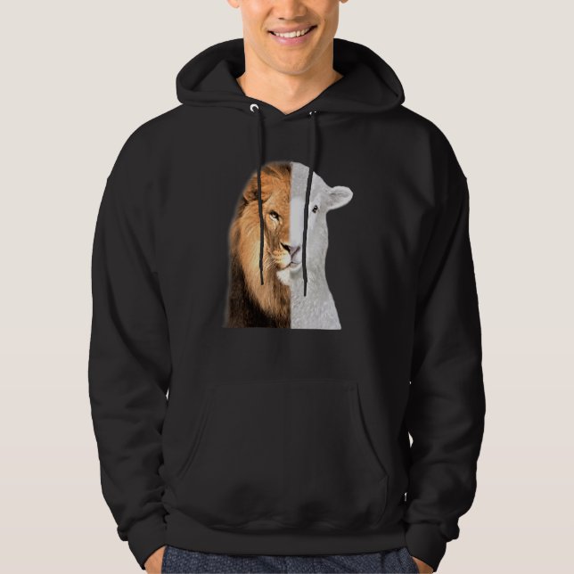 Sudadera El León Y El Cordero (Anverso)