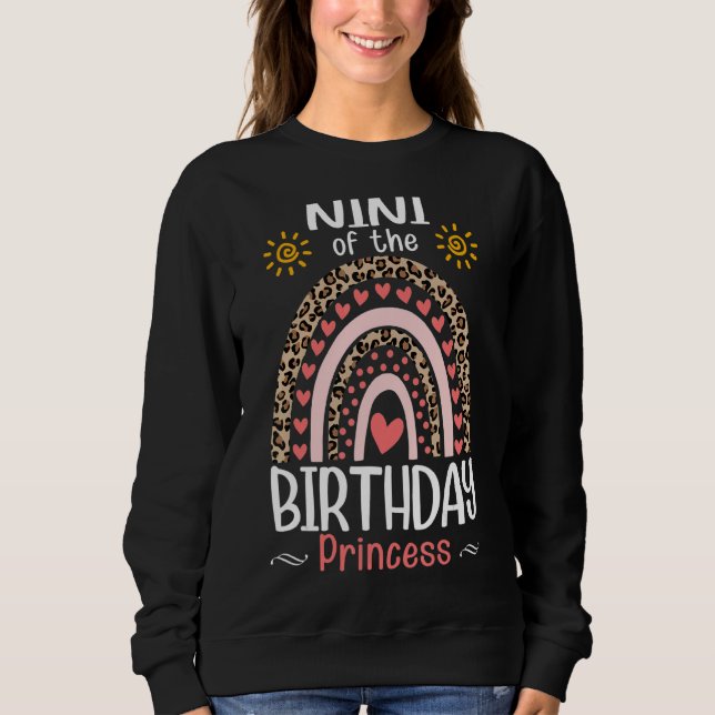 Sudadera El Leopardo Arcoiris Nini De La Hermosa Princesa D (Anverso)