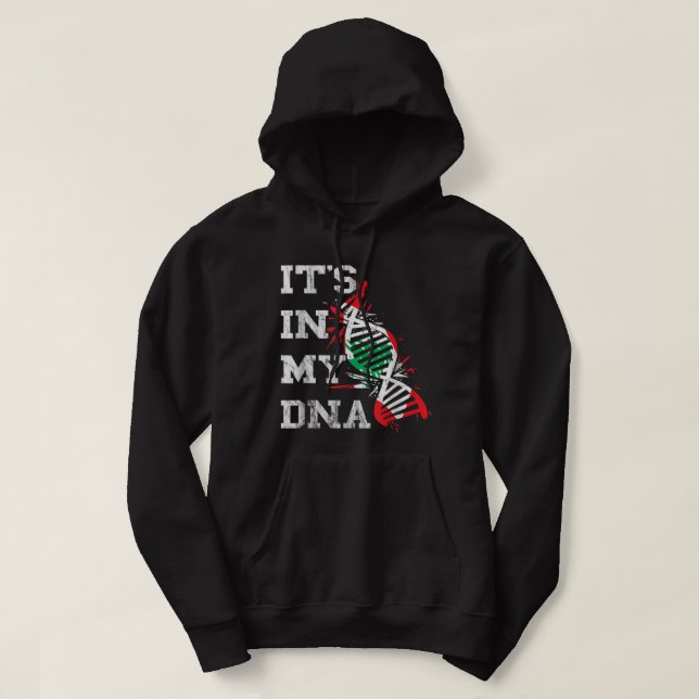 Sudadera El Líbano está en mi ADN Día de la Independencia L (Diseño del anverso)