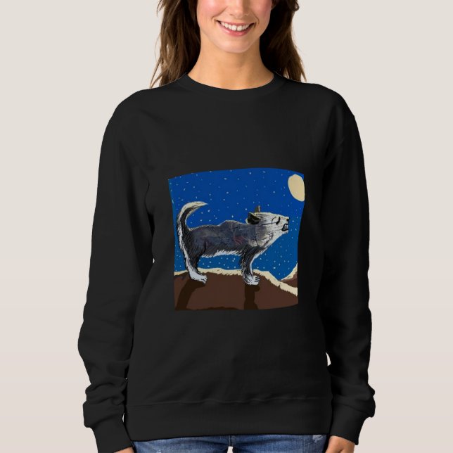 Sudadera El Lobo Aullador 🐺 (Anverso)