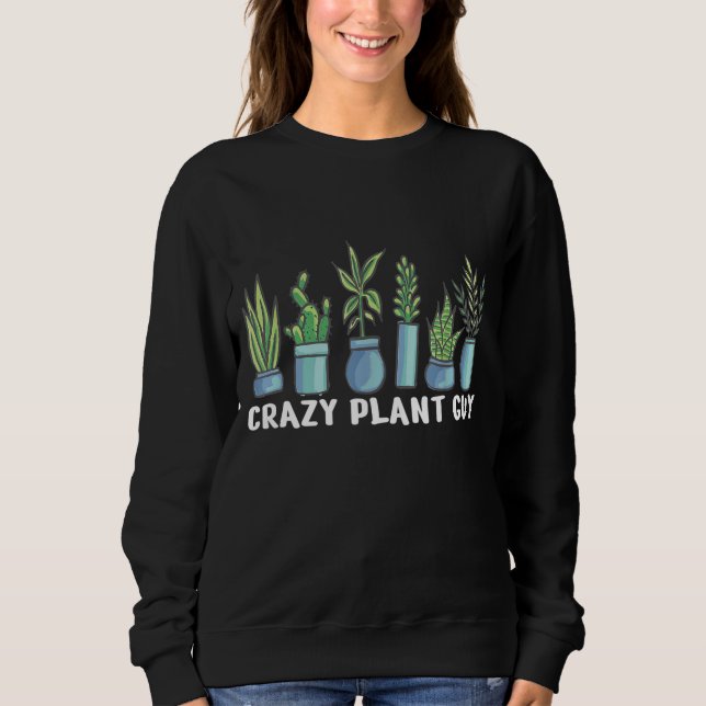 Sudadera El loco chico de la planta (Anverso)