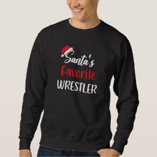 Sudadera El luchador favorito de Santa  Lucha de Navidad