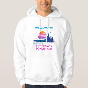 Sudadera El mañana de ayer - Diseño Retro Synthwave
