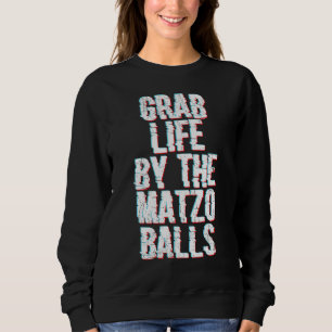 Sudadera El Matzah judío de la Pascua coge la vida junto al