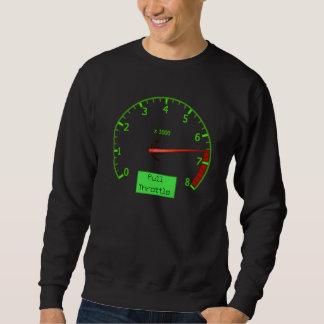 Sudadera El máximo revs la camiseta para hombre del coche