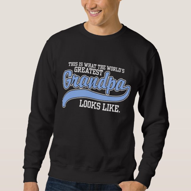 Sudadera El mayor abuelo del mundo (Anverso)