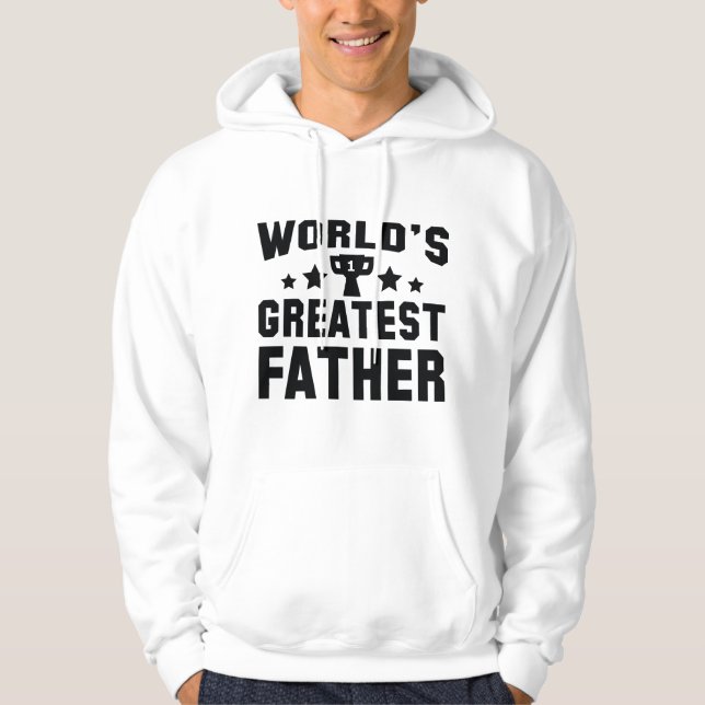 Sudadera El mayor padre del mundo (Anverso)