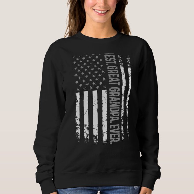 Sudadera El mejor abuelo de la vida de un padre (Anverso)