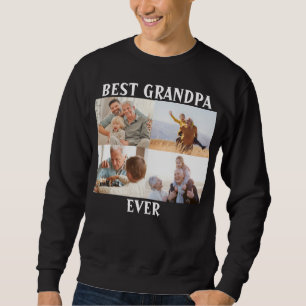 Sudadera El mejor abuelo de todos los tiempos 4 Collage de