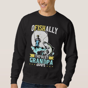 Sudadera El mejor abuelo pescador de la historia de México