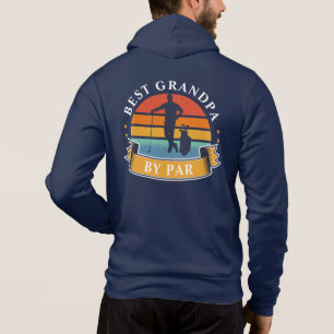 Sudadera El Mejor Abuelo Retro De Golfing Por Par Personali