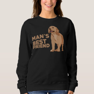 Sudadera El mejor amigo del hombre que recuperó el labrador