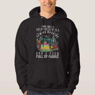 Sudadera El Mejor Antidepresivo Es Una Máquina De Coser Y U