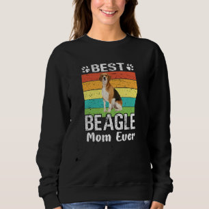 Sudadera El mejor beagle viejo de la época feliz día del pa