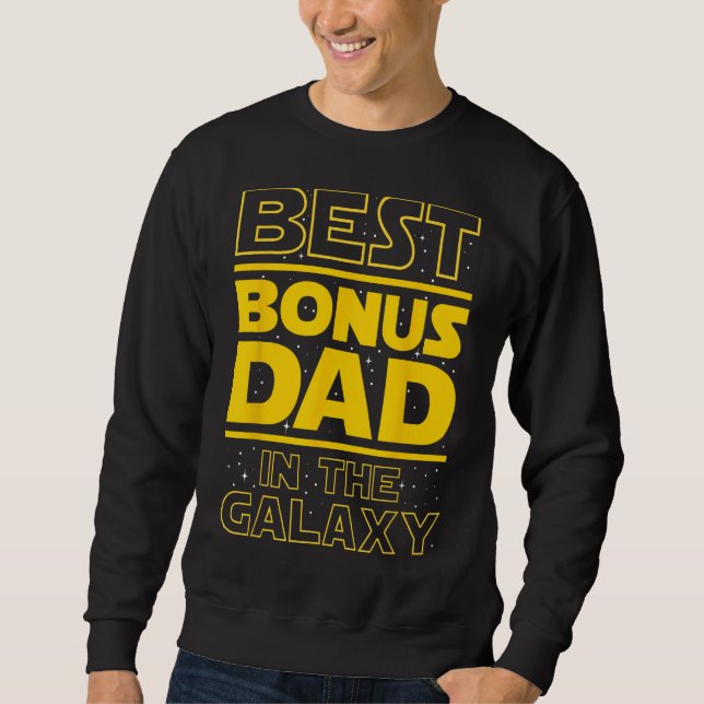 Sudadera El Mejor Bono De Papá En La Galaxia - El Padre Ste (Anverso)