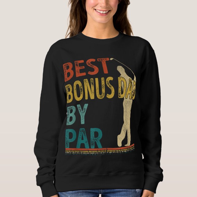 Sudadera El mejor bono del día del padre papá por regalos d (Anverso)